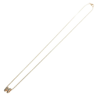 Hermes Pop Pendant Chain Beige Pink Gold — view 2