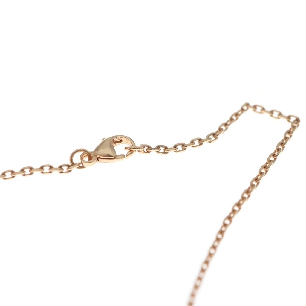 Hermes Pop Pendant Chain Beige Pink Gold — view 4