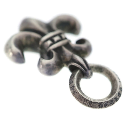 Chrome Hearts BS Fluer Charm BS Flare Necklace Top Silver — view 6