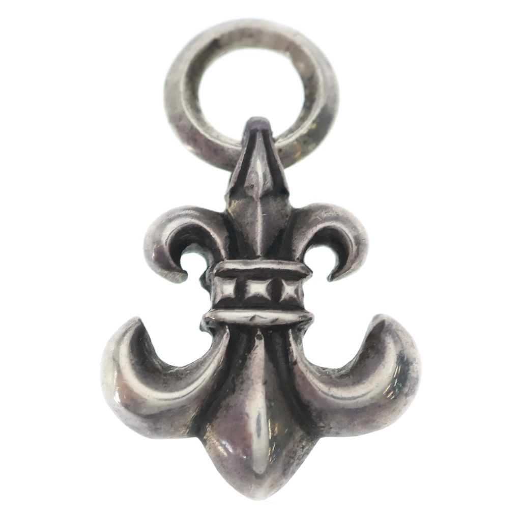 Chrome Hearts BS Fluer Charm BS Flare Necklace Top Silver — view 2