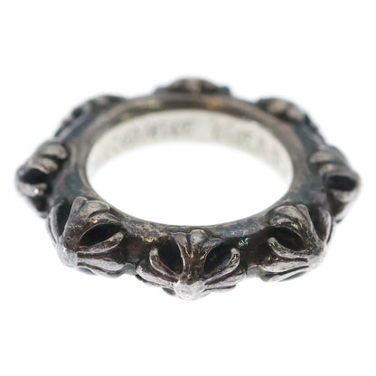 Chrome Hearts Cross Band Ring Silver