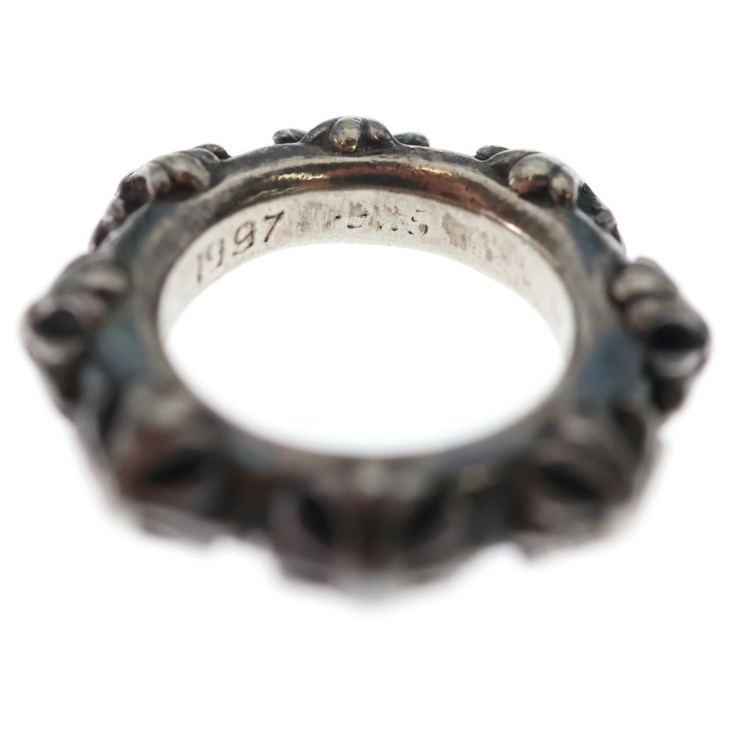 Chrome Hearts Cross Band Ring Silver — view 6