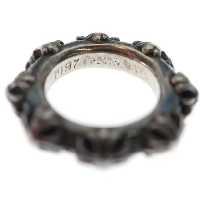 Chrome Hearts Cross Band Ring Silver — view 6