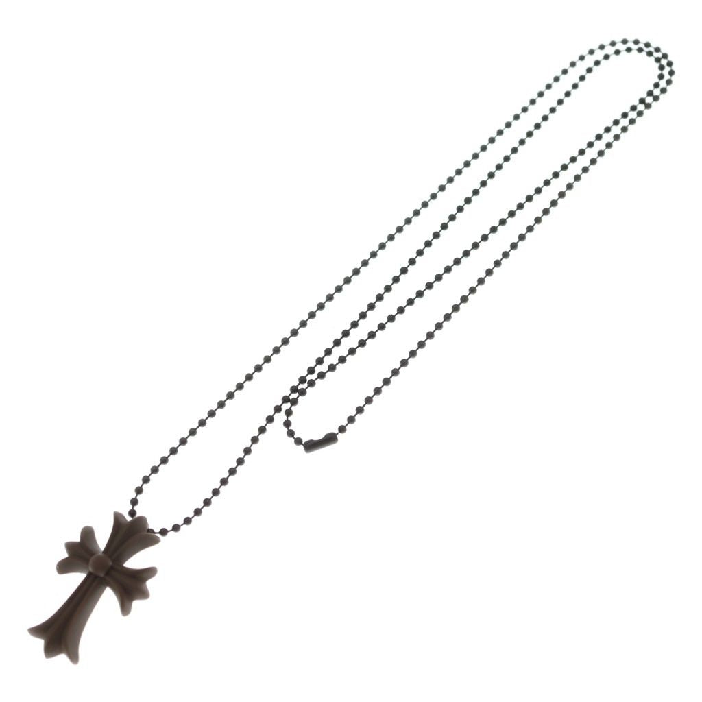 Chrome Hearts Rubber CH Crs Sml Small CH Cross Necklace — view 2