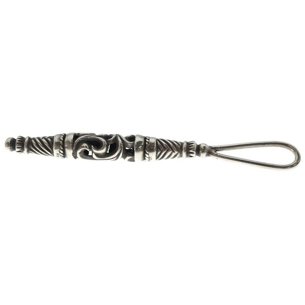 Chrome Hearts Small Roller Key Ring Silver — view 3