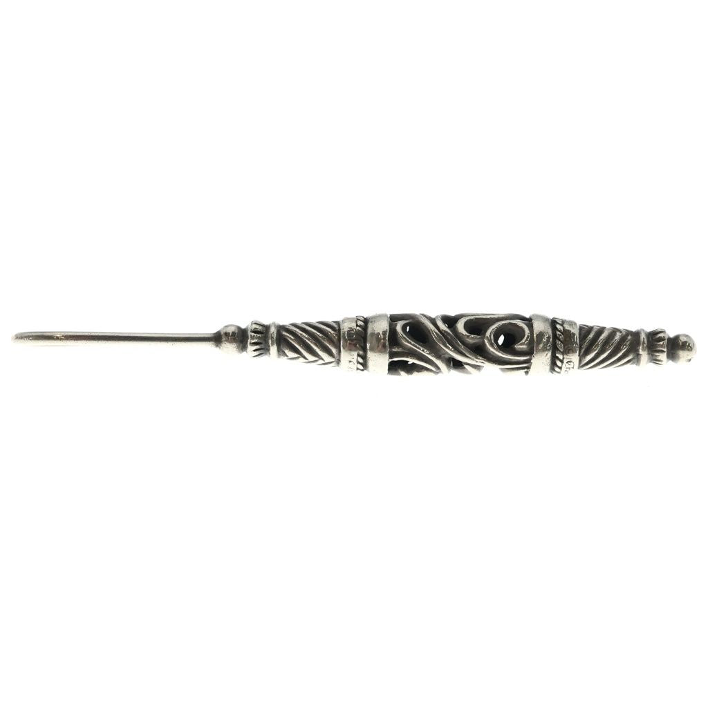 Chrome Hearts Small Roller Key Ring Silver — view 4