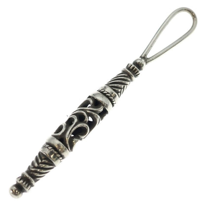 Chrome Hearts Small Roller Key Ring Silver — view 2
