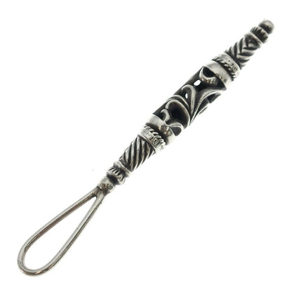Chrome Hearts Small Roller Key Ring Silver
