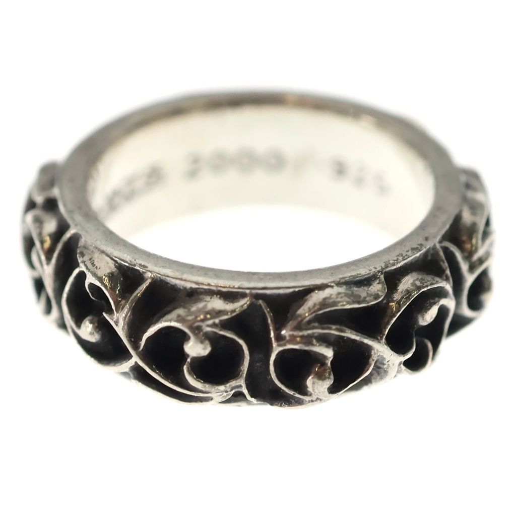Chrome Hearts Etrnity Vine Band Eternity Silver Ring — view 3