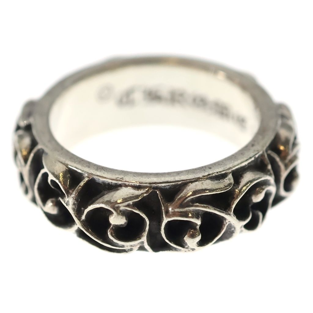 Chrome Hearts Etrnity Vine Band Eternity Silver Ring — view 4