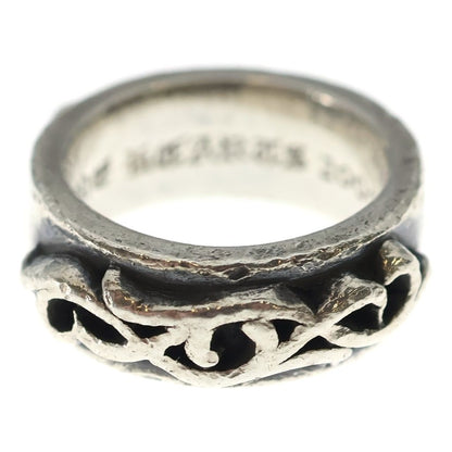 Chrome Hearts Dbl Narrow Vine Band Double Silver Ring