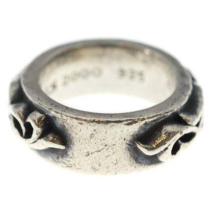 Chrome Hearts Dbl Narrow Vine Band Double Silver Ring — view 3