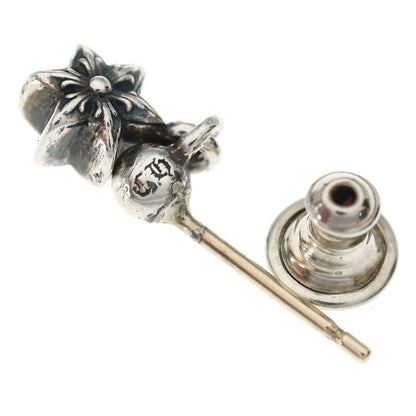 Chrome Hearts Tny Str Drp 1 Tie Nice Tardrop Earrings Silver — view 5