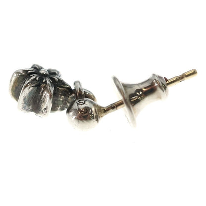 Chrome Hearts Tny Str Drp 1 Tie Nice Tardrop Earrings Silver — view 3