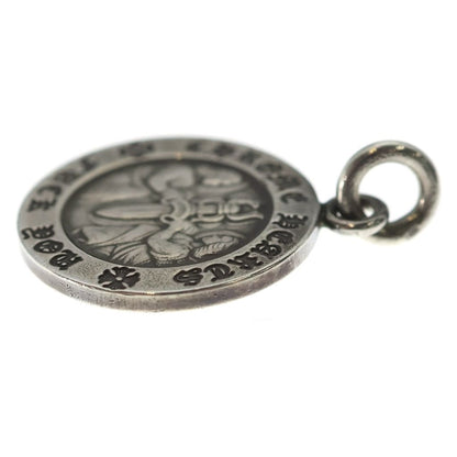 Chrome Hearts Chrm Angl Mdl V1 Angel Medal Charm Pendant Top Silver — view 3