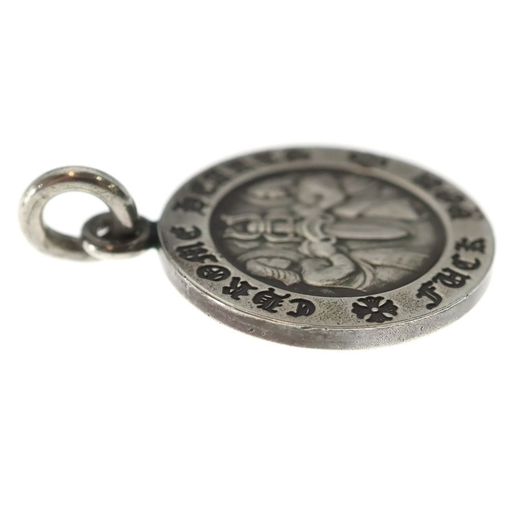 Chrome Hearts Chrm Angl Mdl V1 Angel Medal Charm Pendant Top Silver — view 4
