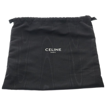 Celine Cuir Triomphe Small Shoulder Bag Brown Bucket Tan Leather Gold — view 6