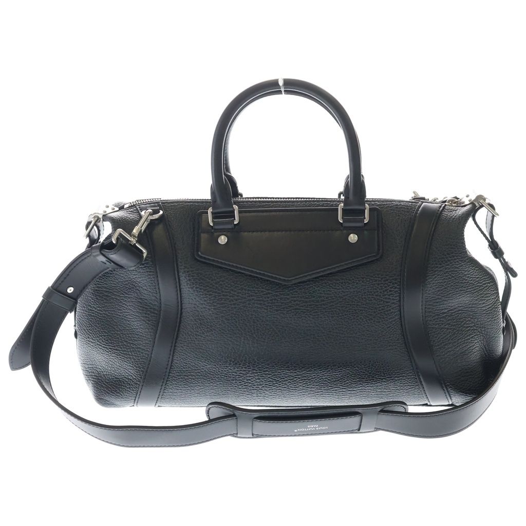 Louis Vuitton LV Biker MM 2-Way Leather Shoulder Bag Black — view 2