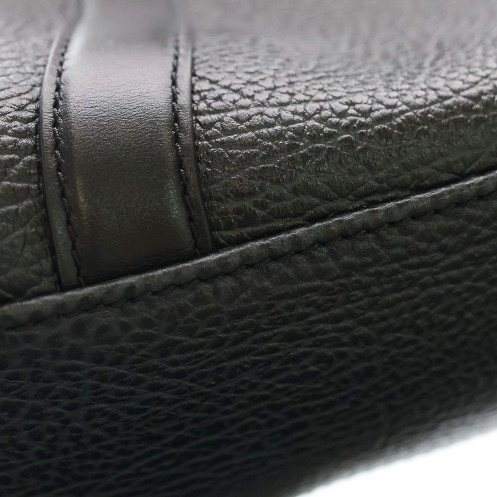 Louis Vuitton LV Biker MM 2-Way Leather Shoulder Bag Black — view 6