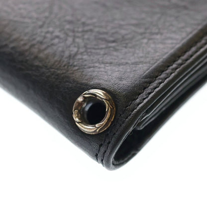 Chrome Hearts Card Case Leather Black with Grommet — view 5