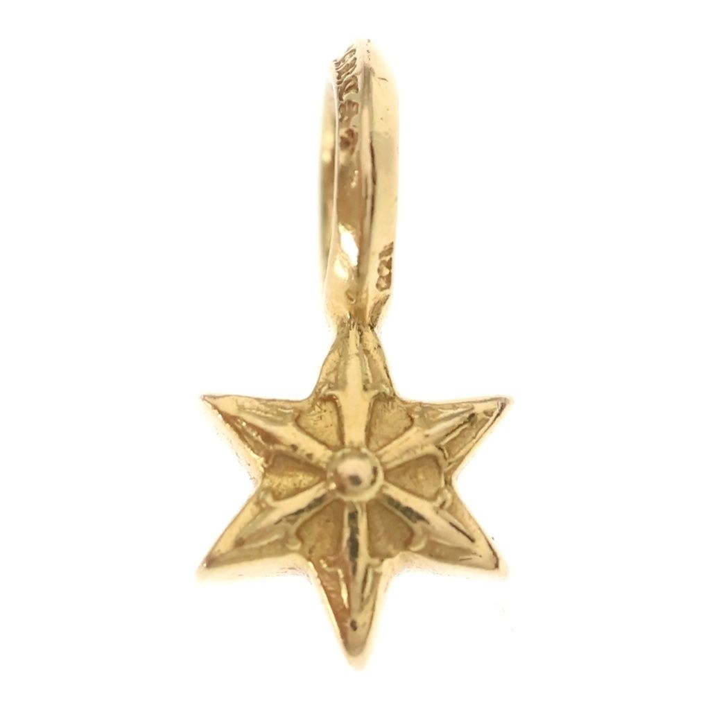 Chrome Hearts 22k Stack Star V2 Charm Pendant Top Gold