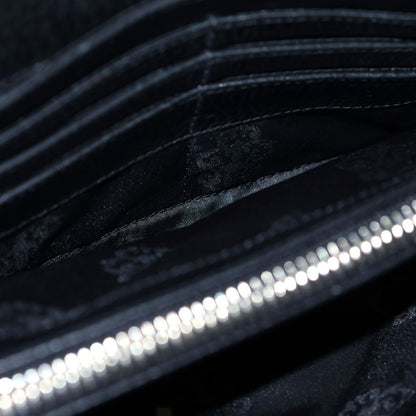 Chrome Hearts Judy Cross Ball Button Leather Wallet Black — view 4