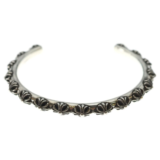 Chrome Hearts Bangle Cross Band Bracelet Silver