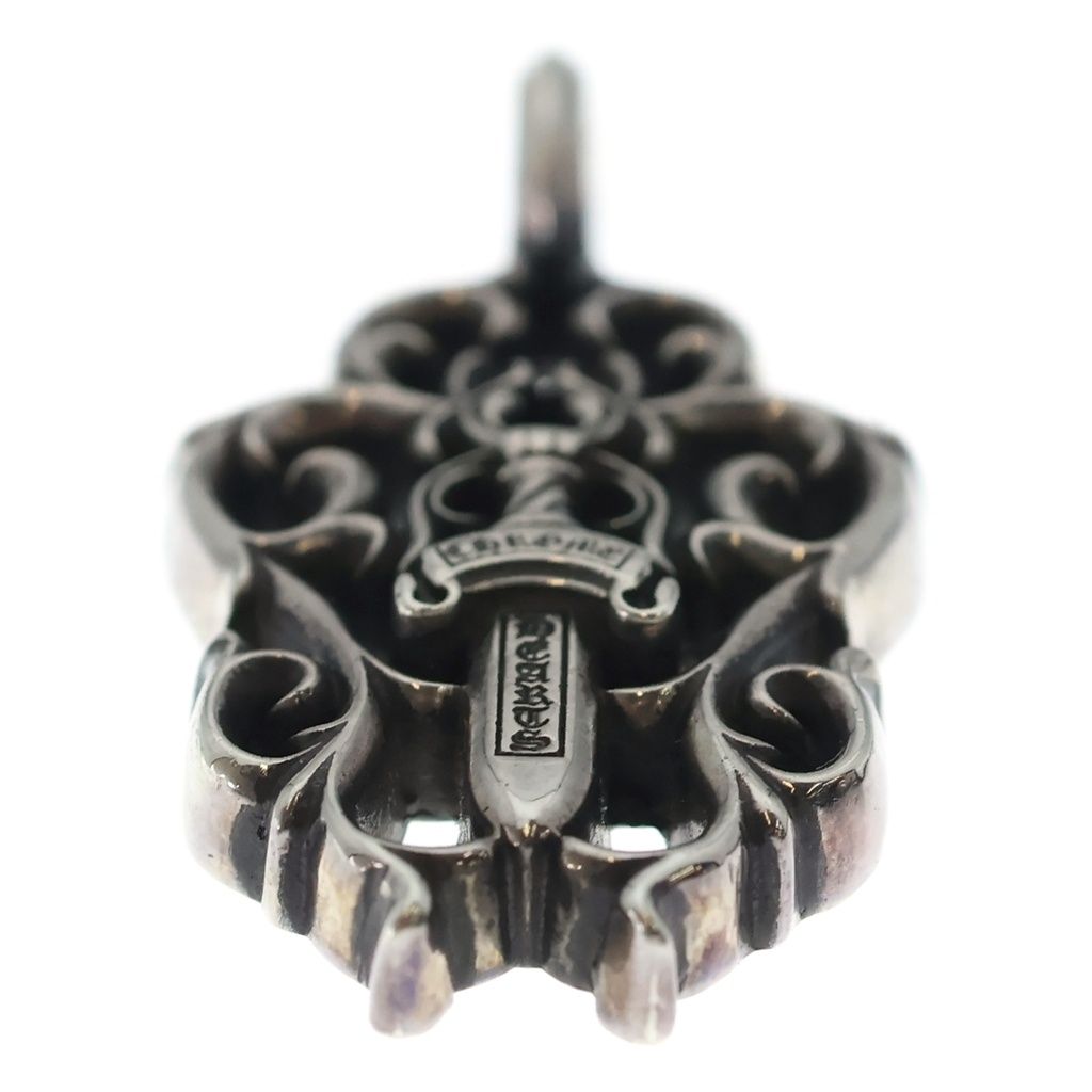 Chrome Hearts Vine Dagger Pendant Top Silver — view 5