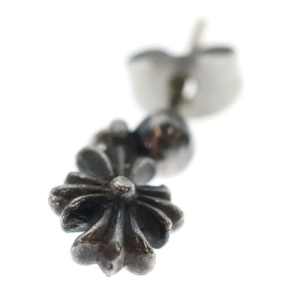 Chrome Hearts Tny CH Pls Tiny CH Plus Drop Earrings Silver — view 5