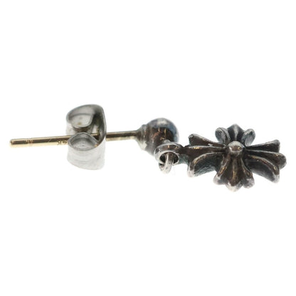 Chrome Hearts Tny CH Pls Tiny CH Plus Drop Earrings Silver — view 4