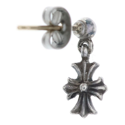 Chrome Hearts Tny CH Pls Tiny CH Plus Drop Earrings Silver — view 2
