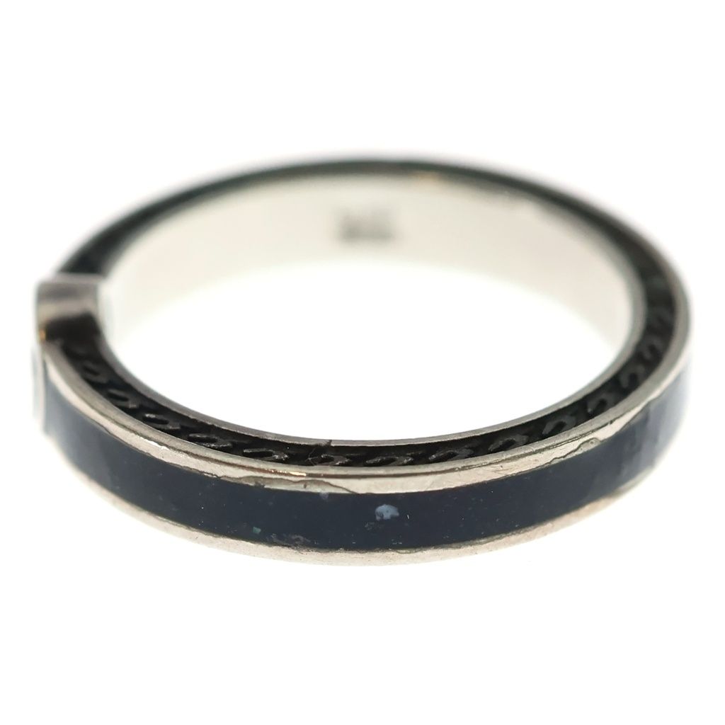 Gucci Interlocking Ring Black Silver Onyx — view 4