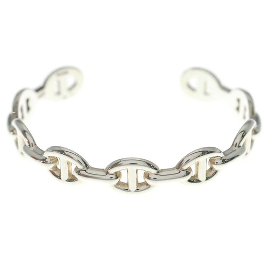 Hermes Chaine D'ancre Bracelet Bangle Silver