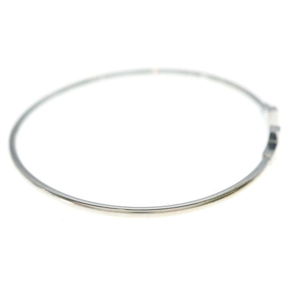 Tiffany & Co T Wire Bracelet Bangle White Gold — view 3