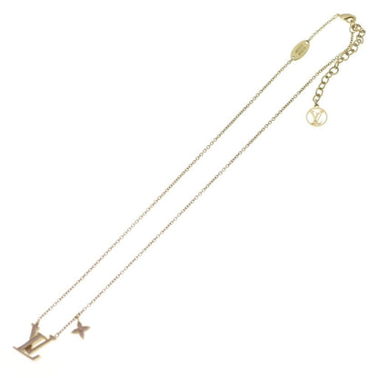 Louis Vuitton Collier LV Iconic Pendant Chain Gold Pink Enamel — view 2