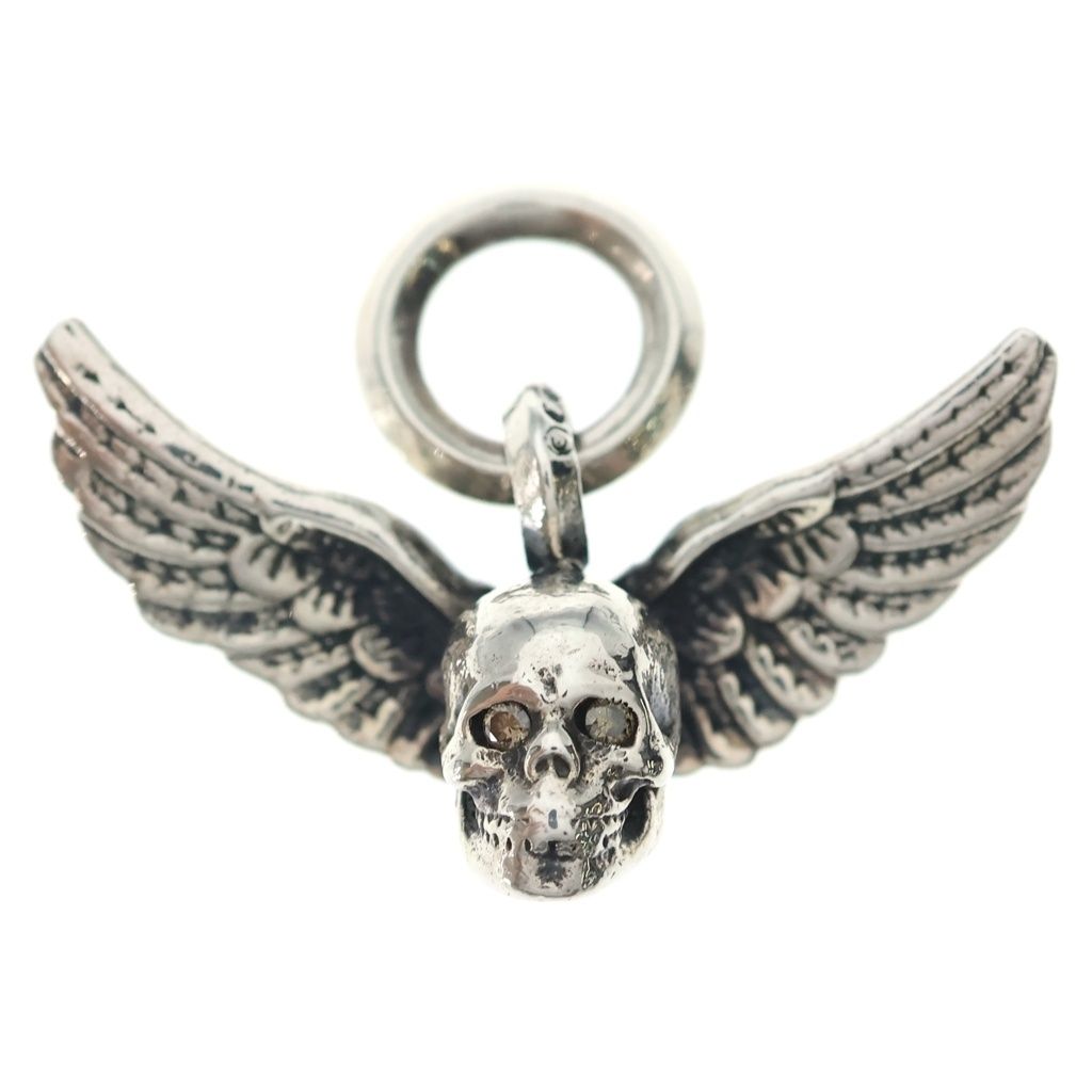 Chrome Hearts Foti Mahalia a Dia Pendant Top Aftermarket Diamond Silver