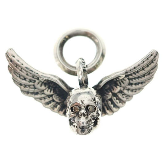 Chrome Hearts Foti Mahalia a Dia Pendant Top Aftermarket Diamond Silver