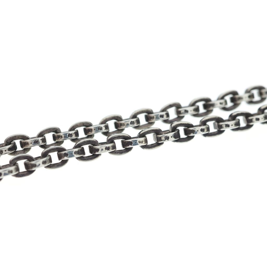 Chrome Hearts Paper Chain 18 Necklace Silver — view 4