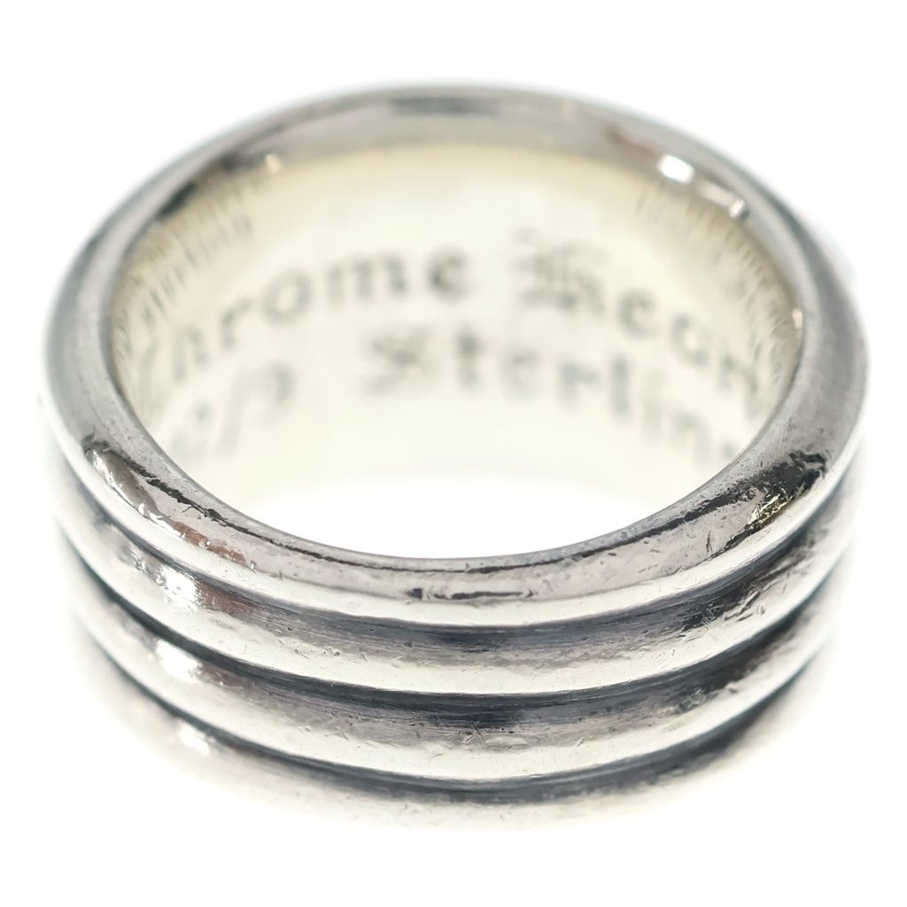 Chrome Hearts Dagger P Dmnd Daga Ring Pave Diamond Silver — view 2
