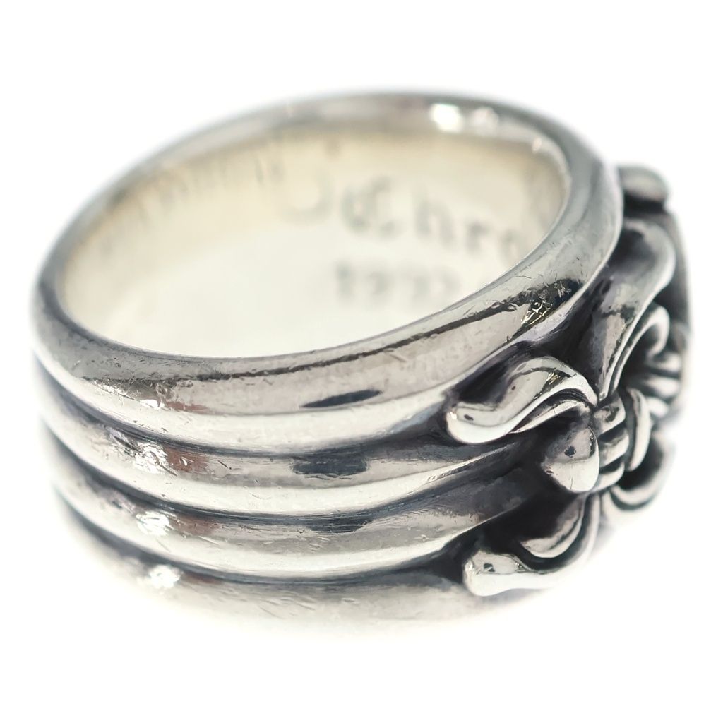 Chrome Hearts Dagger P Dmnd Daga Ring Pave Diamond Silver — view 3