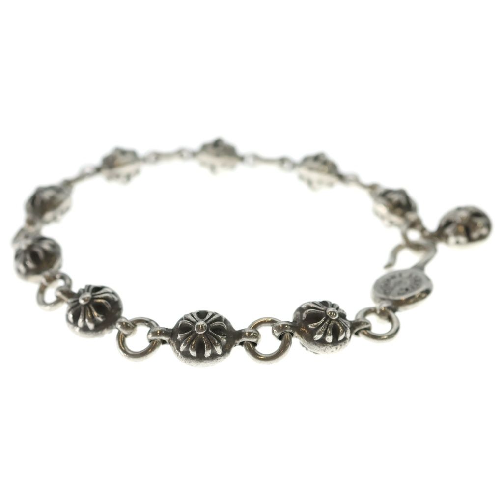Chrome Hearts No2 Ball 2 Cross Bracelet Silver — view 4