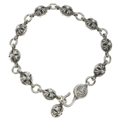 Chrome Hearts No2 Ball 2 Cross Bracelet Silver — view 2