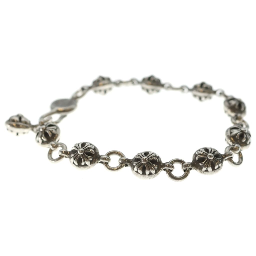 Chrome Hearts No2 Ball 2 Cross Bracelet Silver — view 3