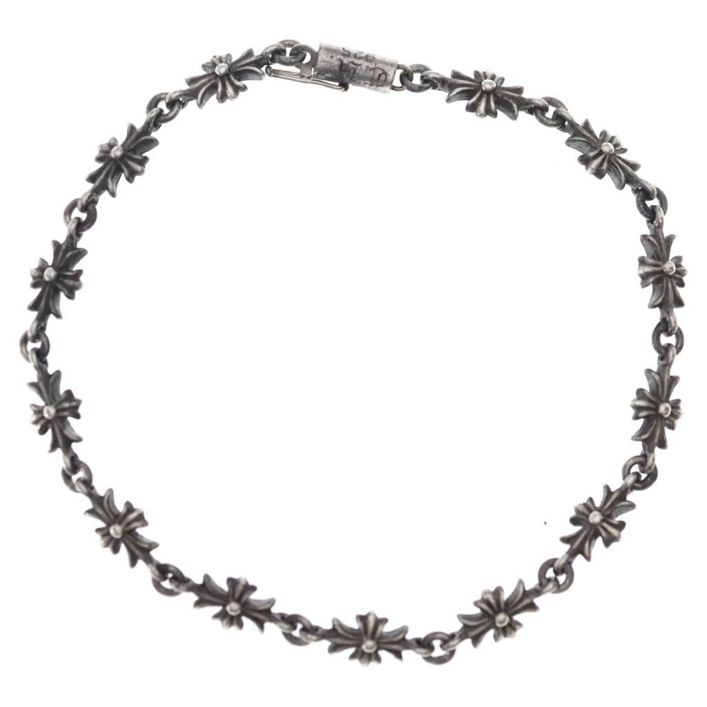 Chrome Hearts Vintage Tny CH Pls Tiny CH Plus Bracelet Silver