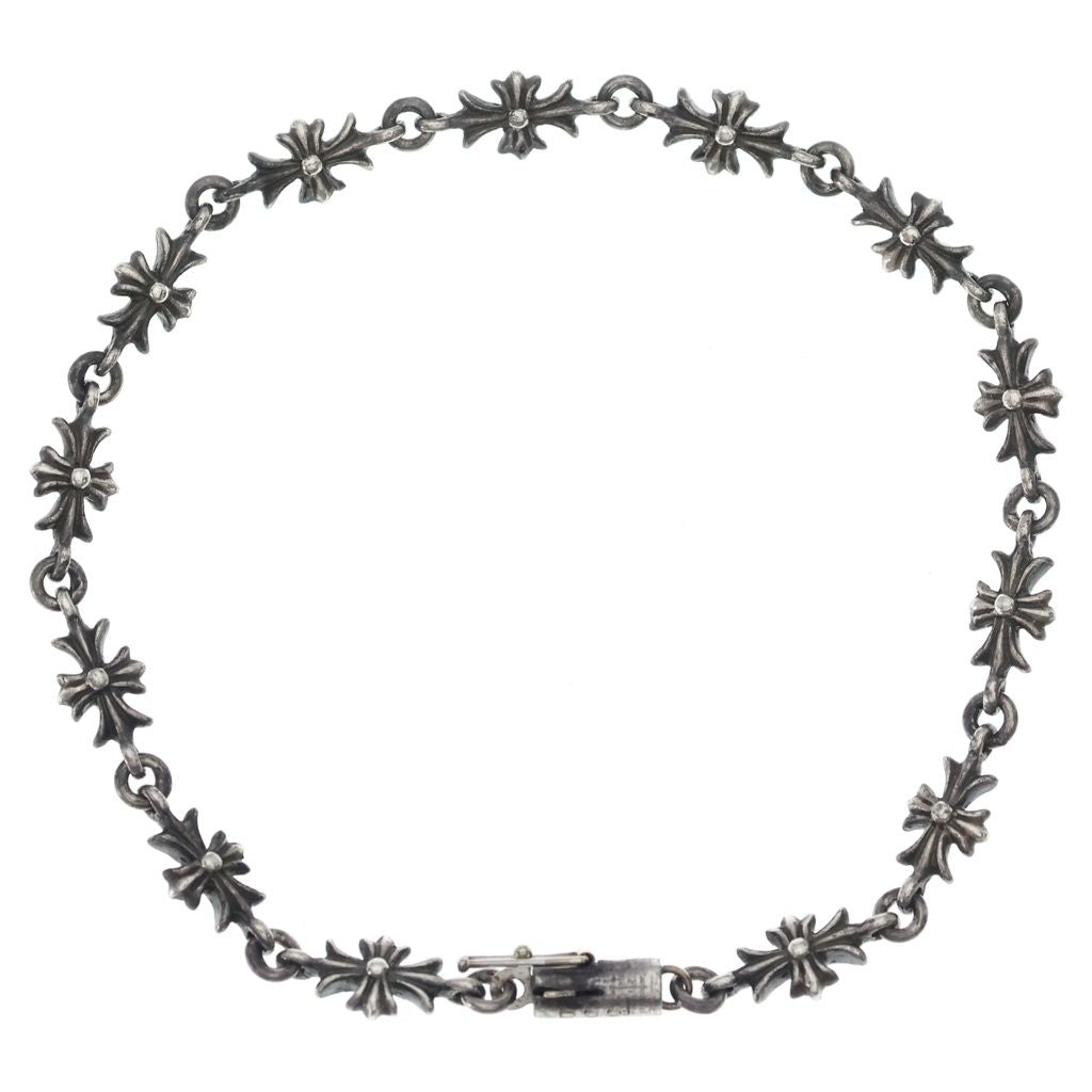 Chrome Hearts Vintage Tny CH Pls Tiny CH Plus Bracelet Silver — view 2