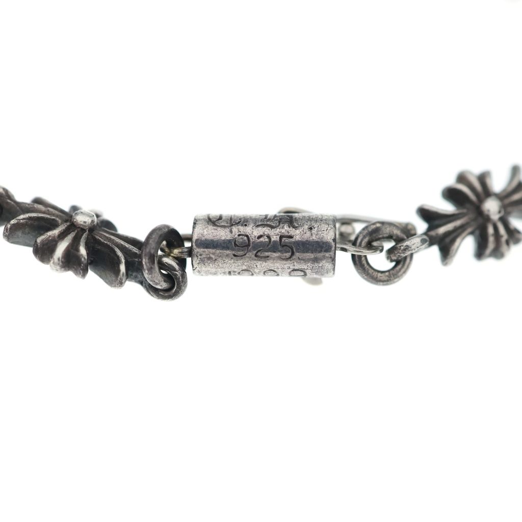 Chrome Hearts Vintage Tny CH Pls Tiny CH Plus Bracelet Silver — view 6