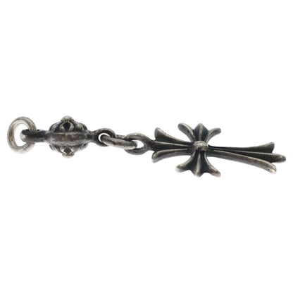 Chrome Hearts Vintage Tny CH Crs 1 Ball Tiny CH Cross Charm Pendant Top Silver — view 4