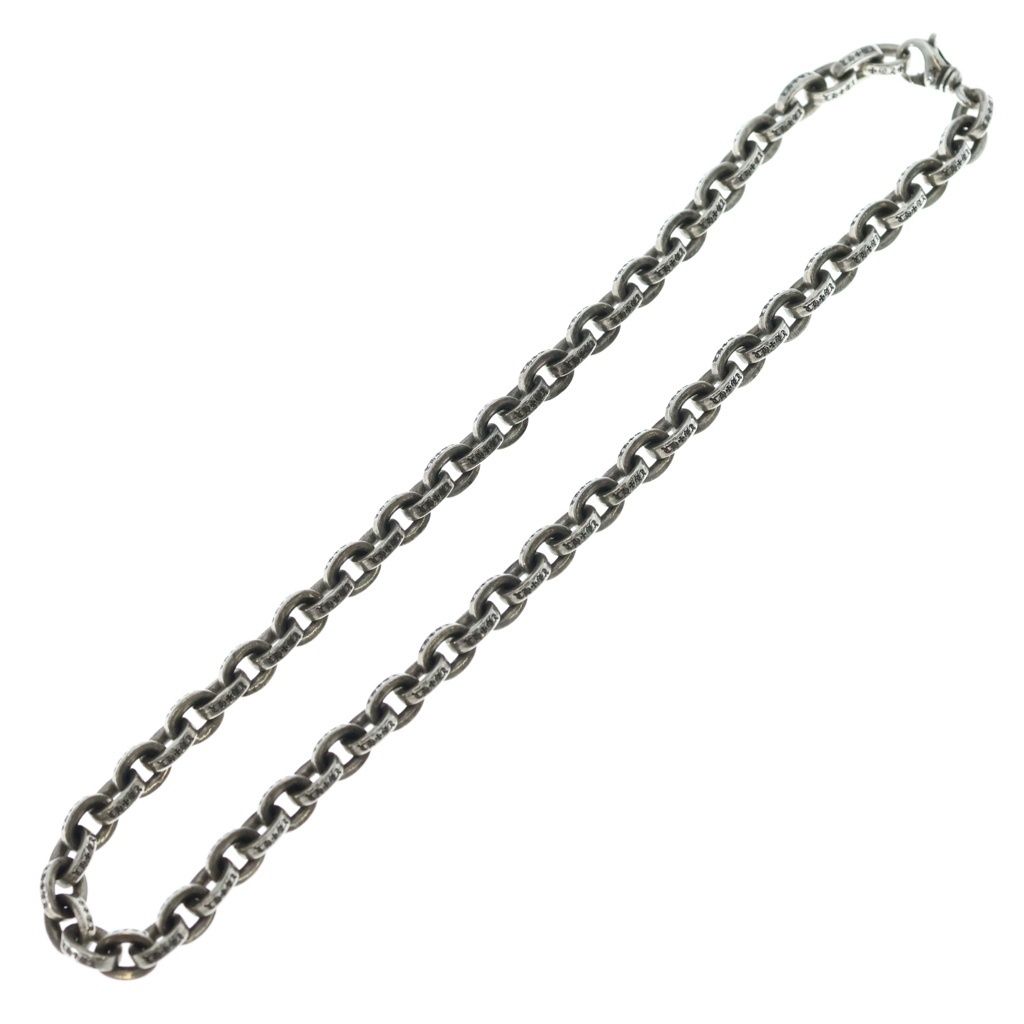 Chrome Hearts Paper Chain Lrg Large Peper Silver Necklace — view 2