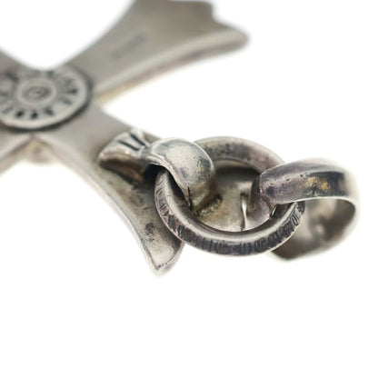 Chrome Hearts LG Bale Large CH Cross Bail Necklace Top Silver — view 6