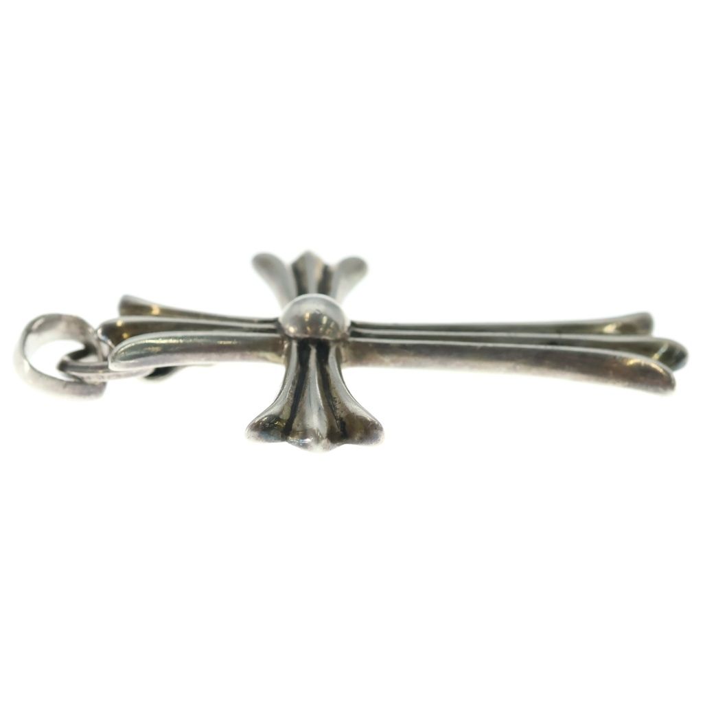 Chrome Hearts LG Bale Large CH Cross Bail Necklace Top Silver — view 4